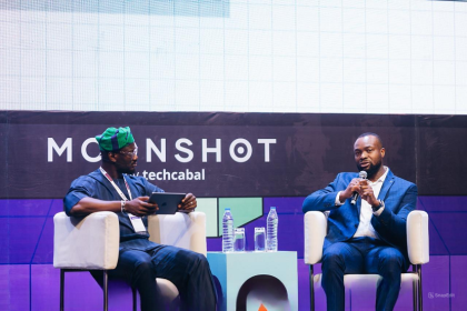 Minister Bosun Tijani and Big Cabal Media CEO, Tomiwa Aladekomo fireside chatjpg